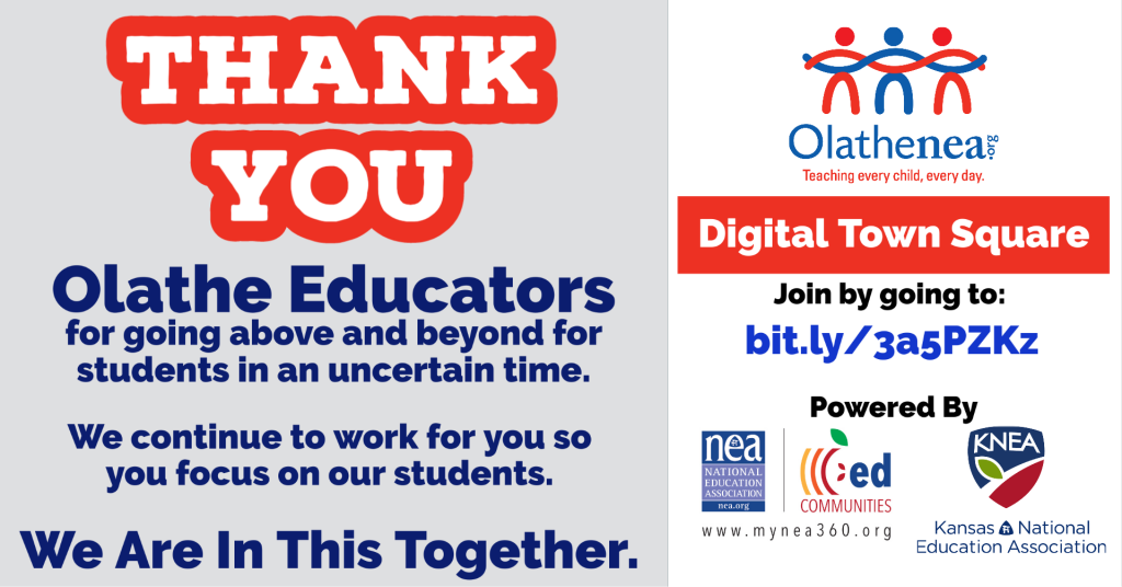 Thank you Olathe Educators!